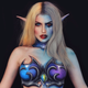 Illustration for article titled Twitch Streamer Explains Why Painting Her Body On Camera Isnt Sexuali/i